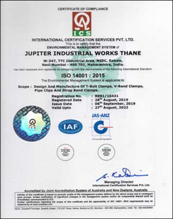 Manufacturers of Hose Clips, Clamps and Coupling